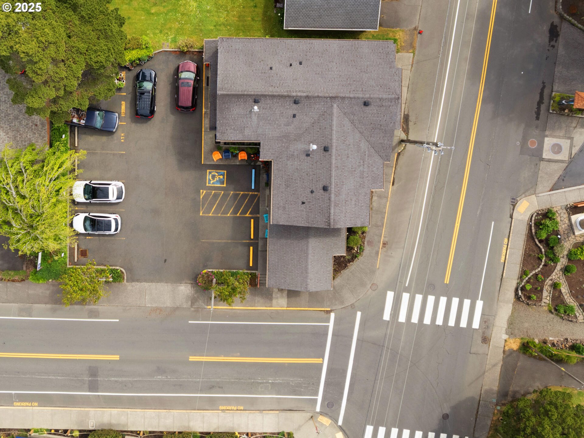 107 Sunset Boulevard Cannon Beach, OR 97110 - Photo 3 of 25 an aerial view of residential houses with outdoor space