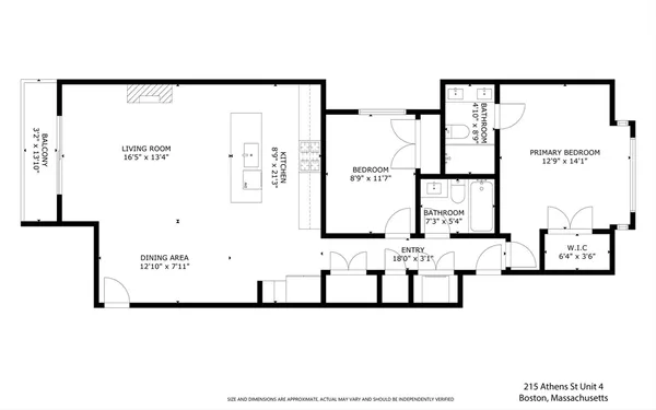 $850,000 | 215 Athens Street, Unit 4, Boston, MA 02127