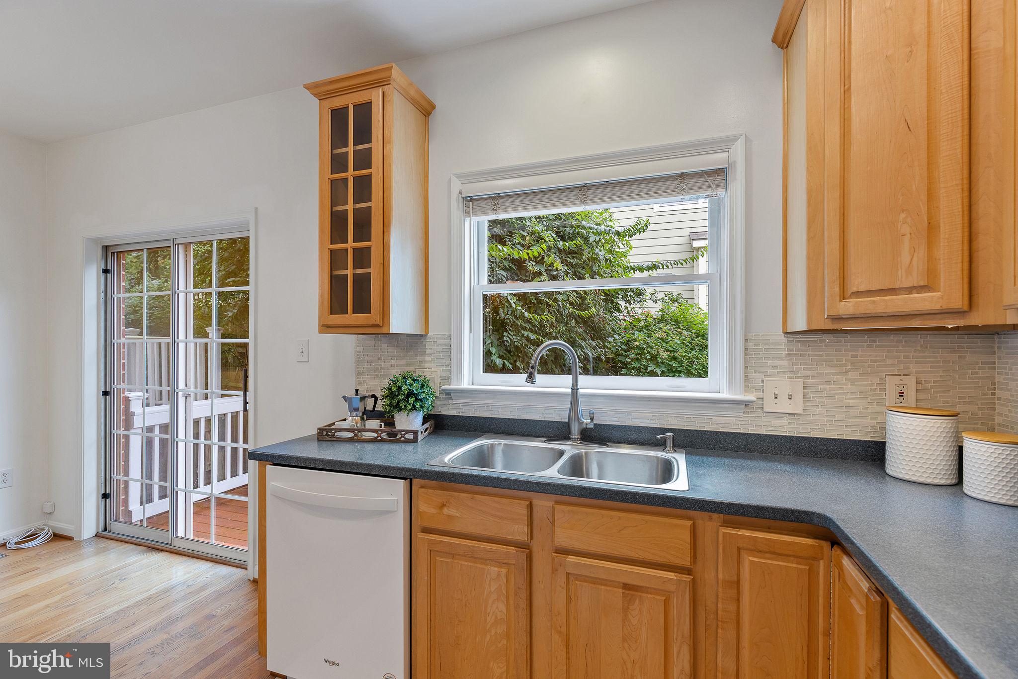 4120 21st Road North Arlington, VA 22207 - Photo 12 of 35 Kitchen opens to deck