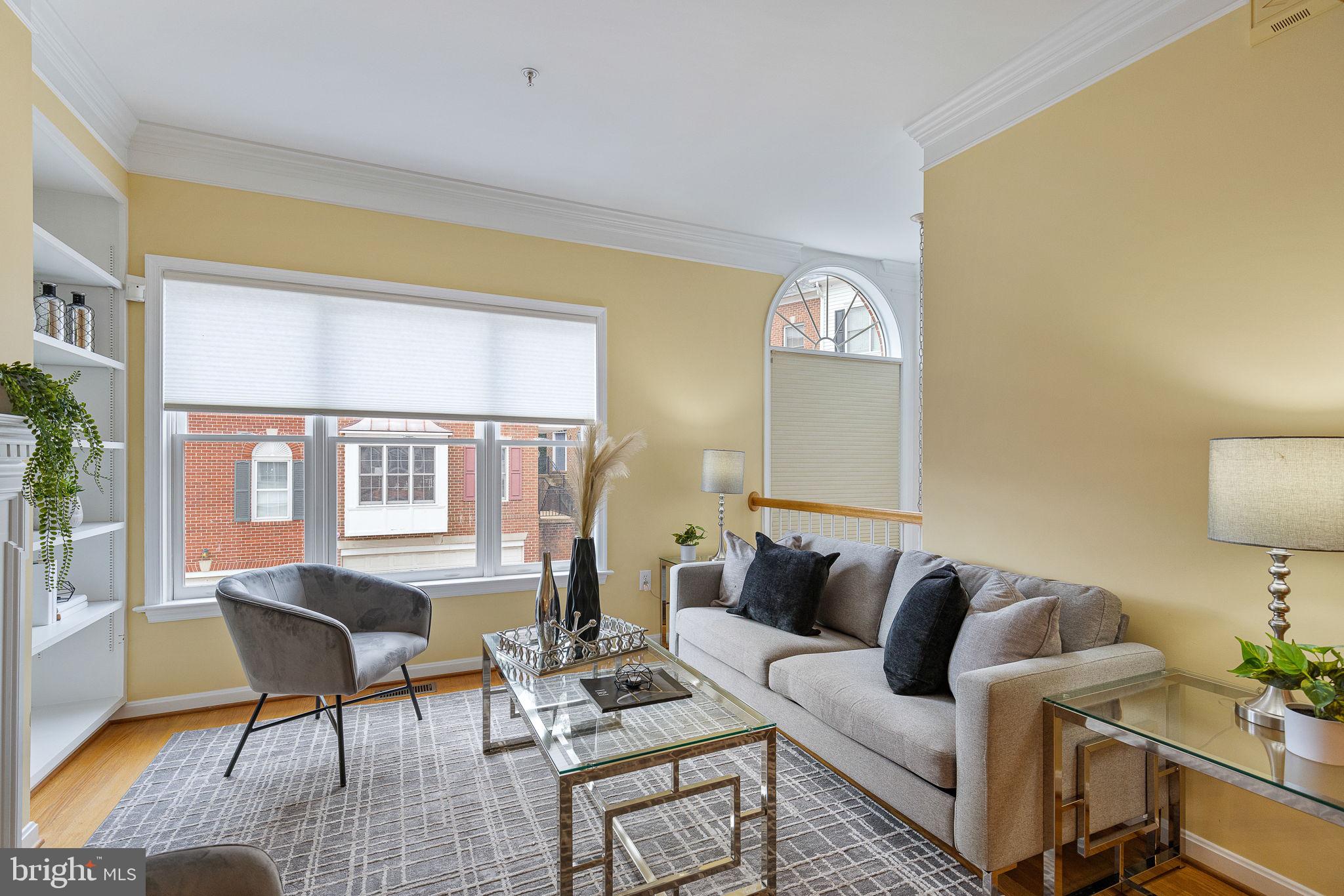 4120 21st Road North Arlington, VA 22207 - Photo 7 of 35 Light filled living room