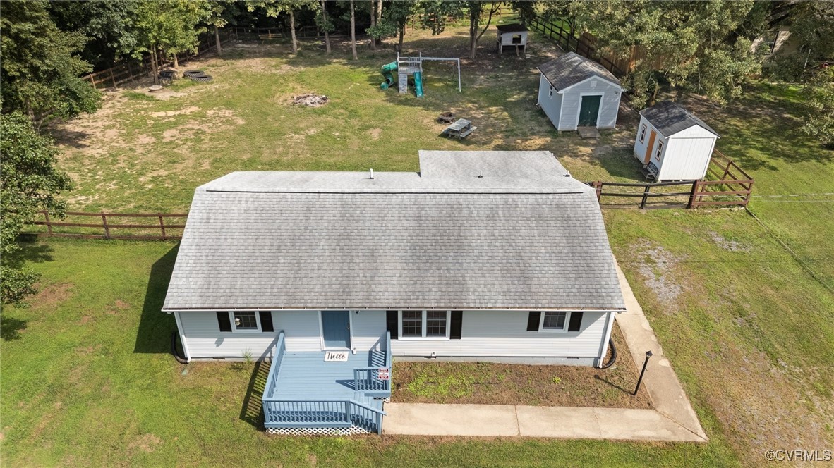 11021 Cosby Mill Road Quinton, VA 23141 - Photo 5 of 43 Bird's eye view