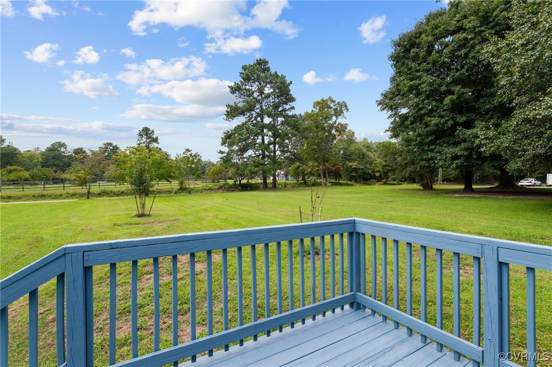 11021 Cosby Mill Road Quinton, VA 23141 - Photo 7 of 43 Deck with a lawn
