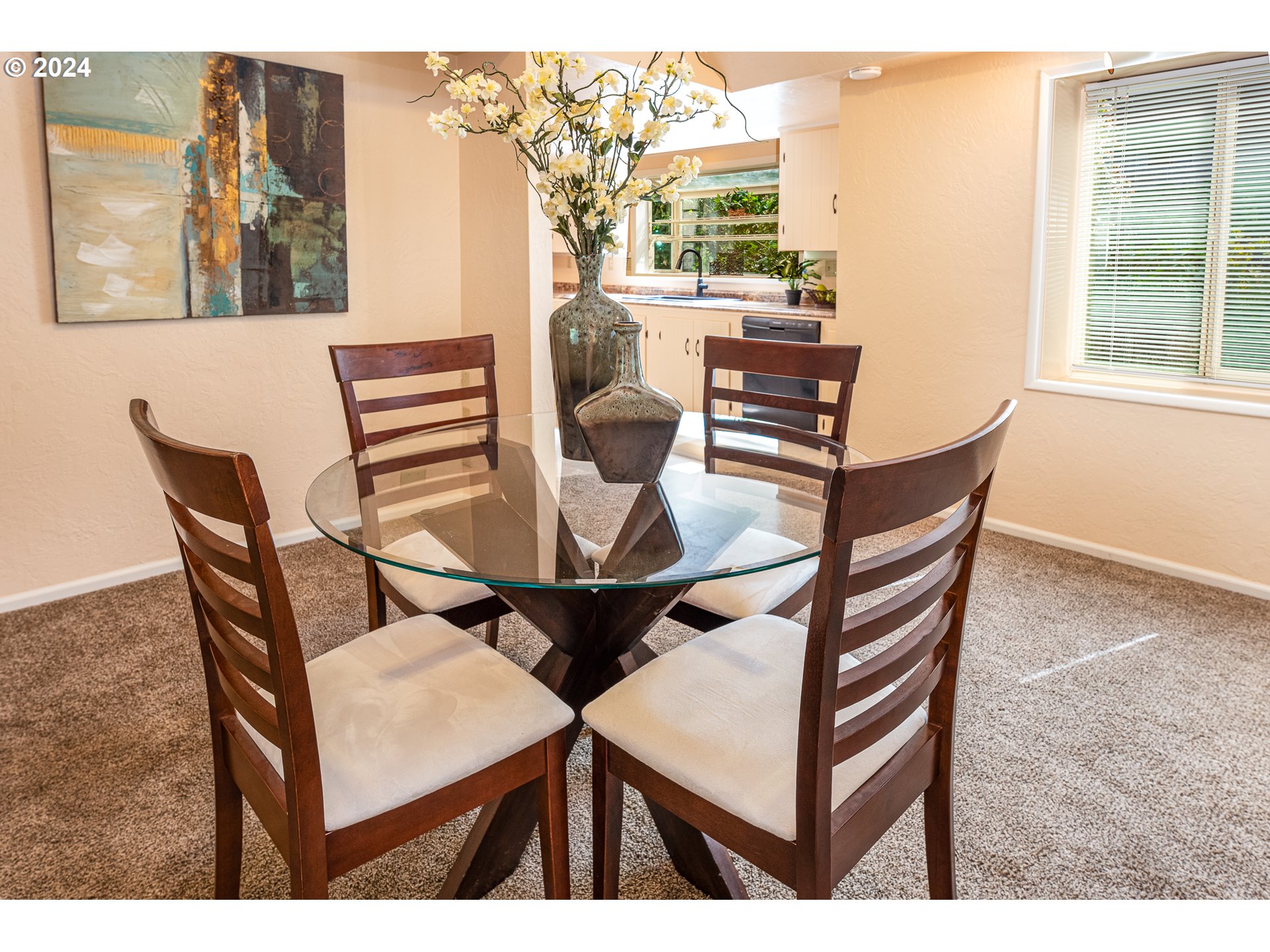2875 Adams Street Eugene, OR 97405 - Photo 12 of 47 a view of a dining room with furniture and wooden floor