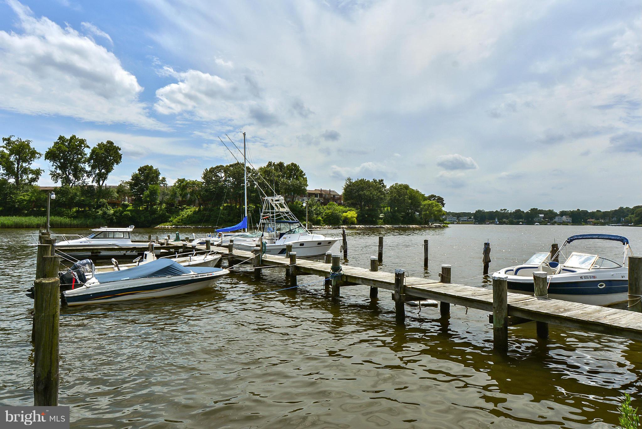 8 Granada Road Pasadena, MD 21122 - Photo 27 of 30 a view of a lake with boats in it