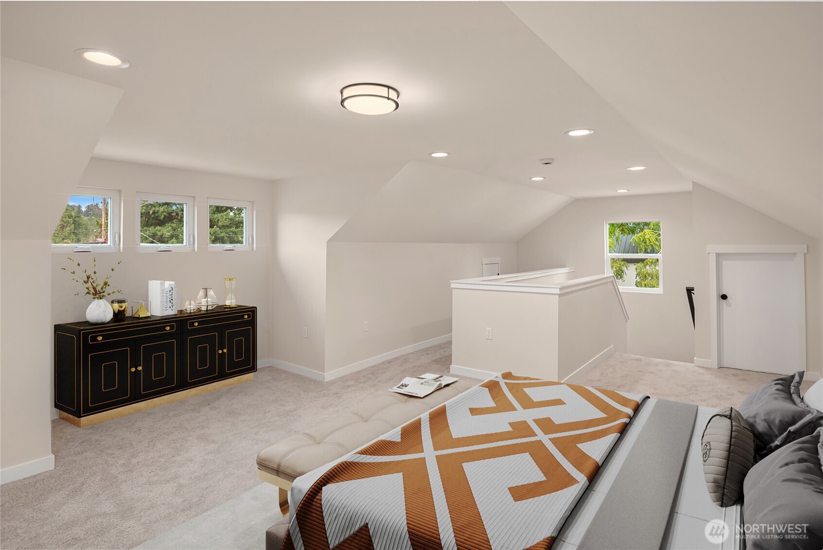 306 3rd Street Sultan, WA 98294 - Photo 18 of 40 a bed room with a bed and furniture