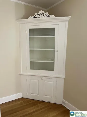 a view of front door