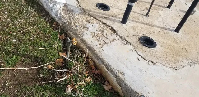 a view of water heater with wooden floor