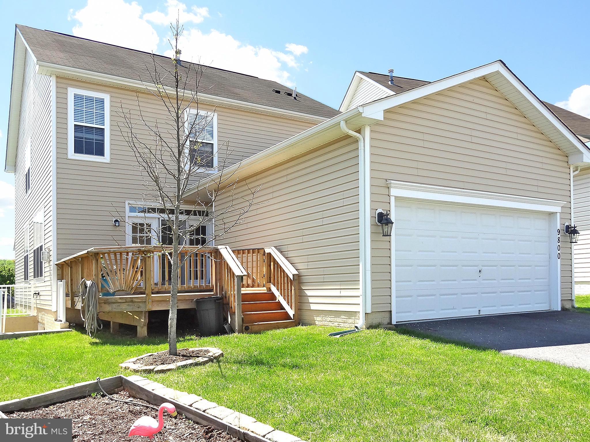 9800 Traver Street Bowie, MD 20721 - Photo 27 of 30 a view of backyard with deck