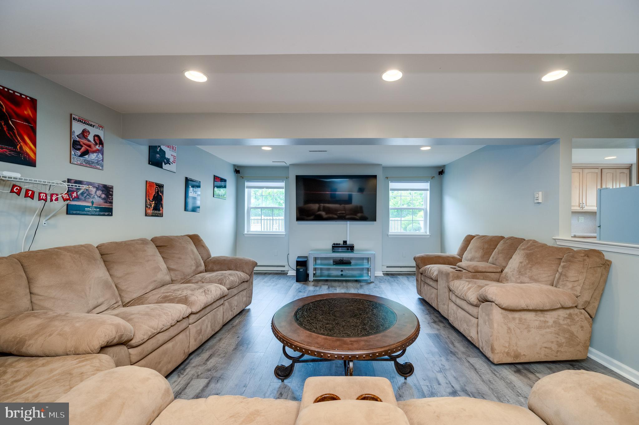 1013 Conifer Road Leesport, PA 19533 - Photo 62 of 102 a living room with furniture and a flat screen tv