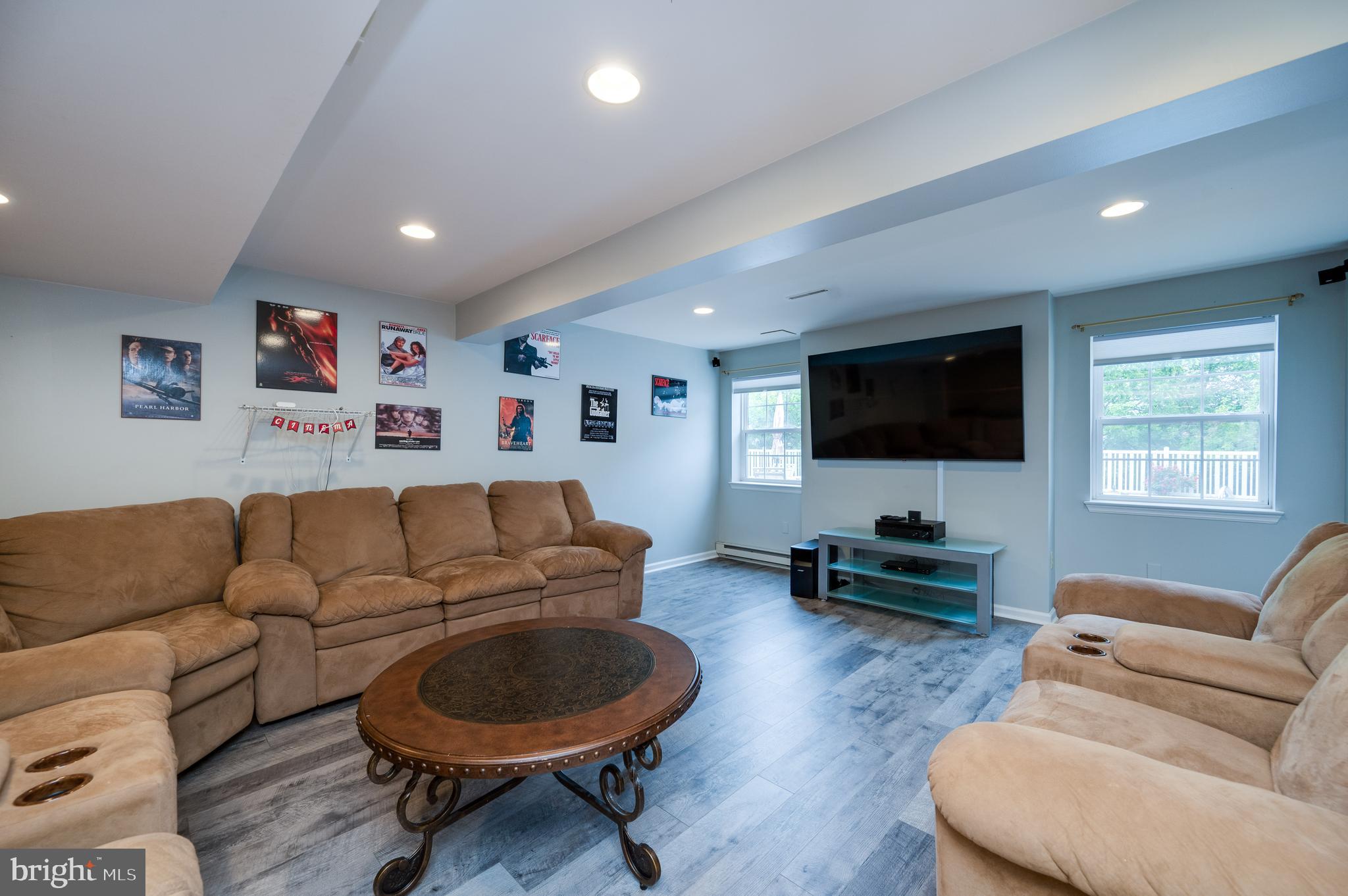 1013 Conifer Road Leesport, PA 19533 - Photo 63 of 102 a living room with furniture and a flat screen tv