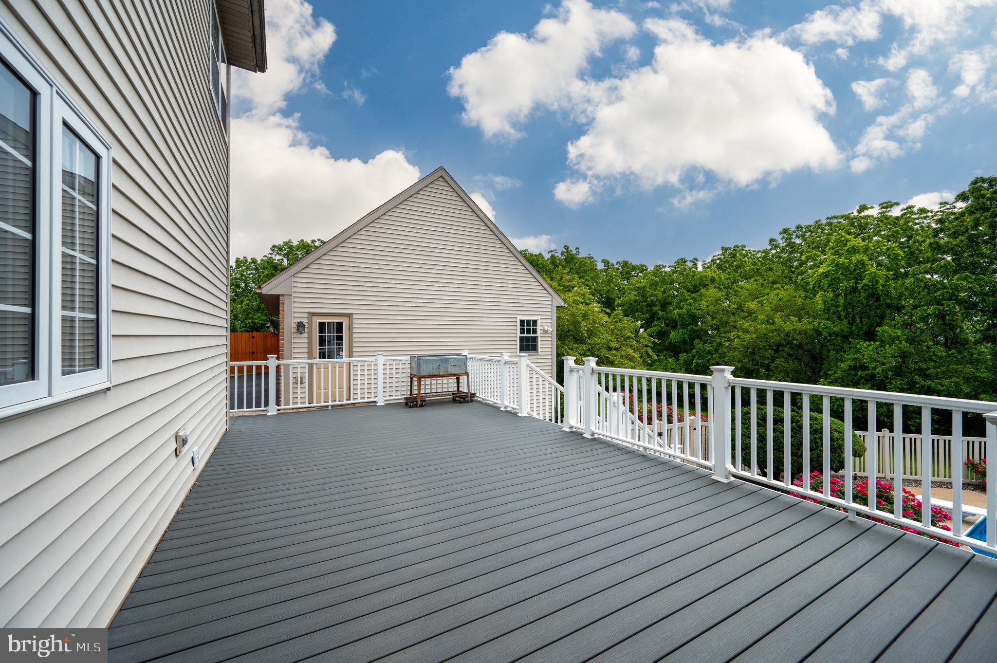 1013 Conifer Road Leesport, PA 19533 - Photo 69 of 102 a view of a house with wooden deck