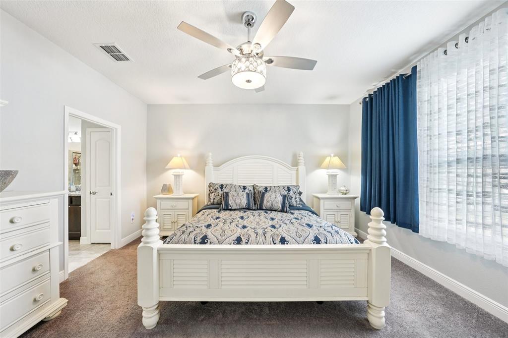 12627 Vander Way New Port Richey, FL 34654 - Photo 43 of 77 a bed sitting in a bedroom next to a window