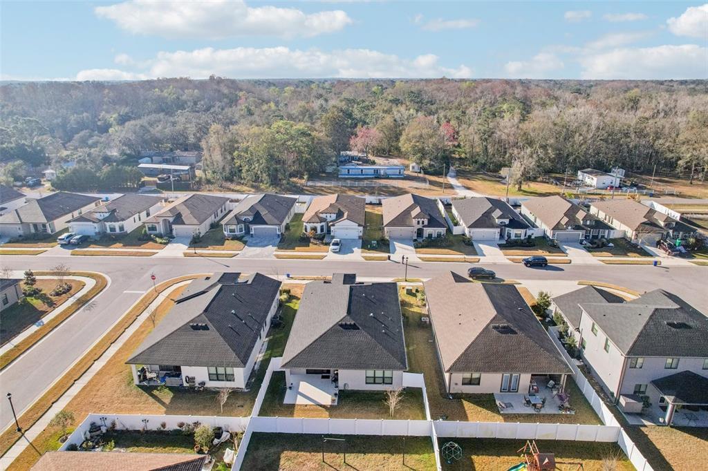 12627 Vander Way New Port Richey, FL 34654 - Photo 75 of 77 an aerial view of residential houses with outdoor space