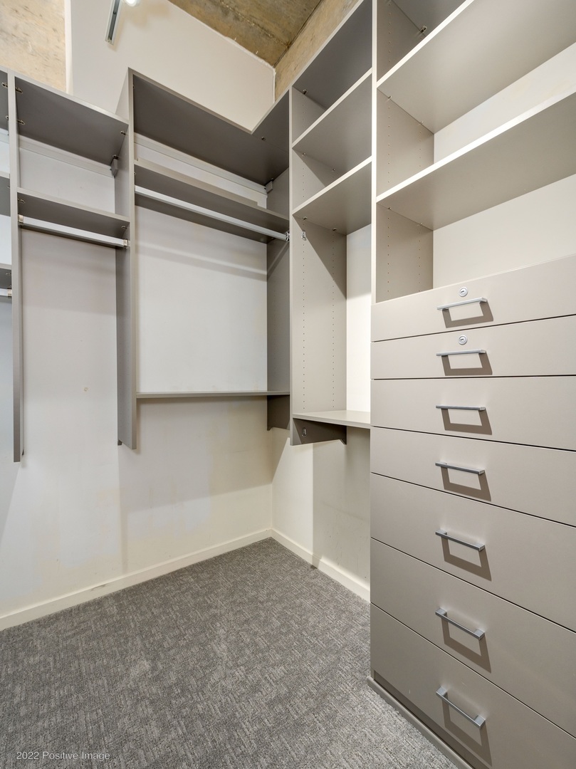 1000 West Adams Street, Unit 613 Chicago, IL 60607 - Photo 12 of 26 a view of walk in closet