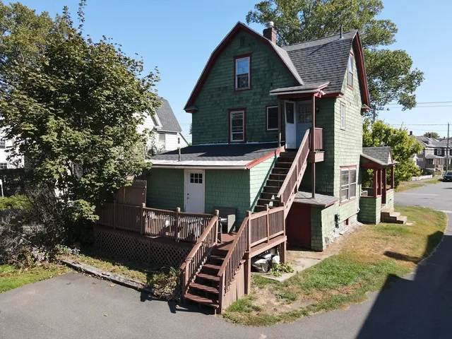 a view of outdoor space yard and deck