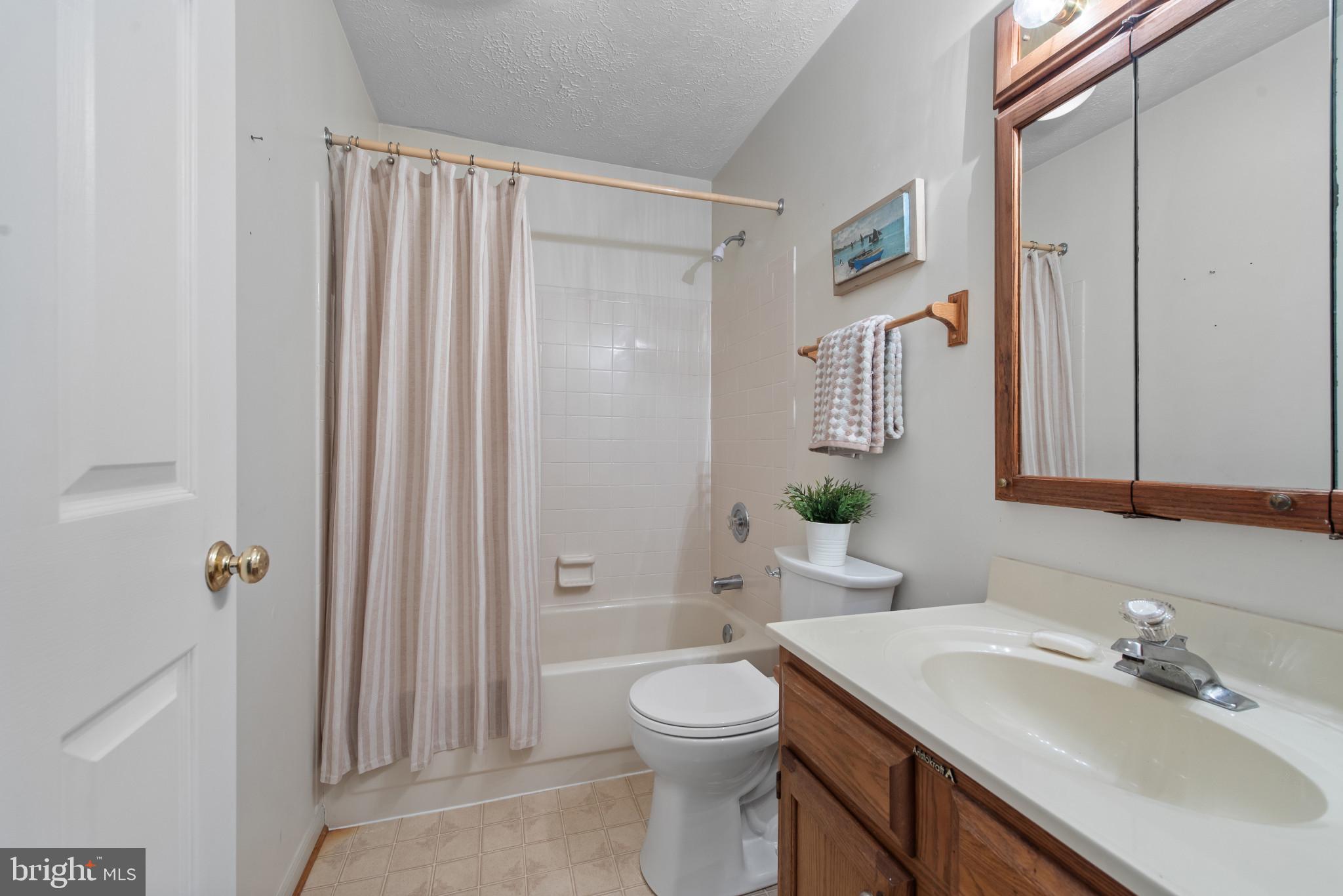3107 Pouska Road Abingdon, MD 21009 - Photo 29 of 38 a bathroom with a sink a toilet and shower
