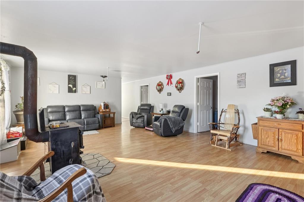 2753 Hemlock Lake Road Rossiter, PA 15772 - Photo 13 of 50 a view of a livingroom with furniture and a workspace