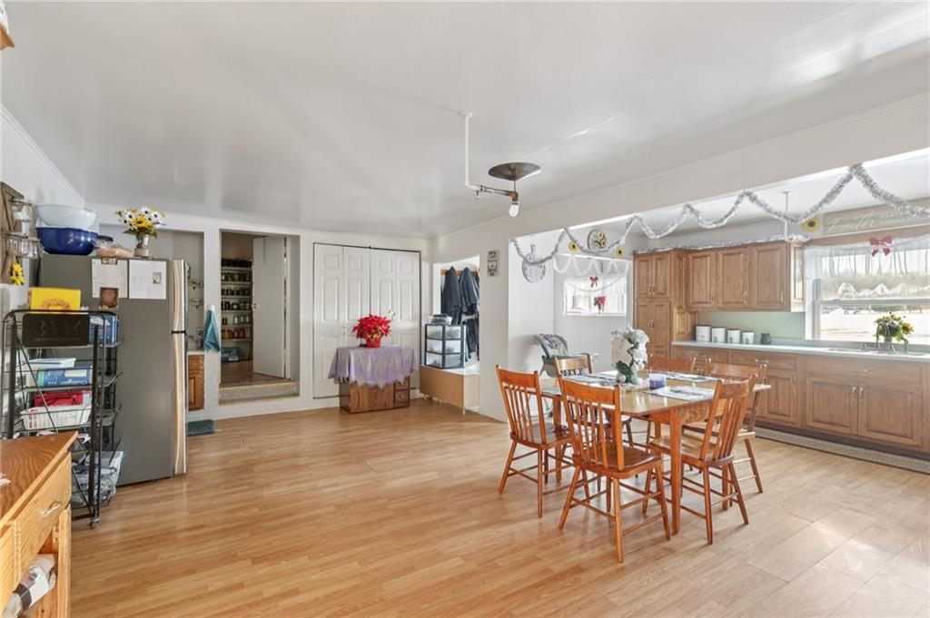 2753 Hemlock Lake Road Rossiter, PA 15772 - Photo 23 of 50 a dining room with furniture and wooden floor