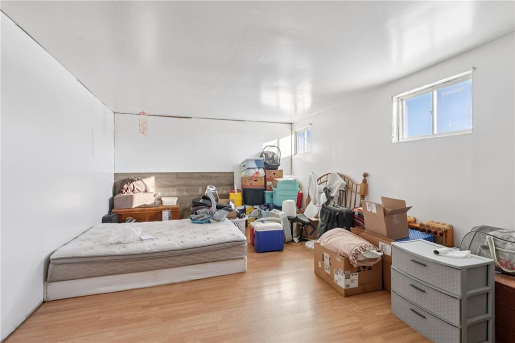 2753 Hemlock Lake Road Rossiter, PA 15772 - Photo 28 of 50 a bedroom with furniture and a chandelier