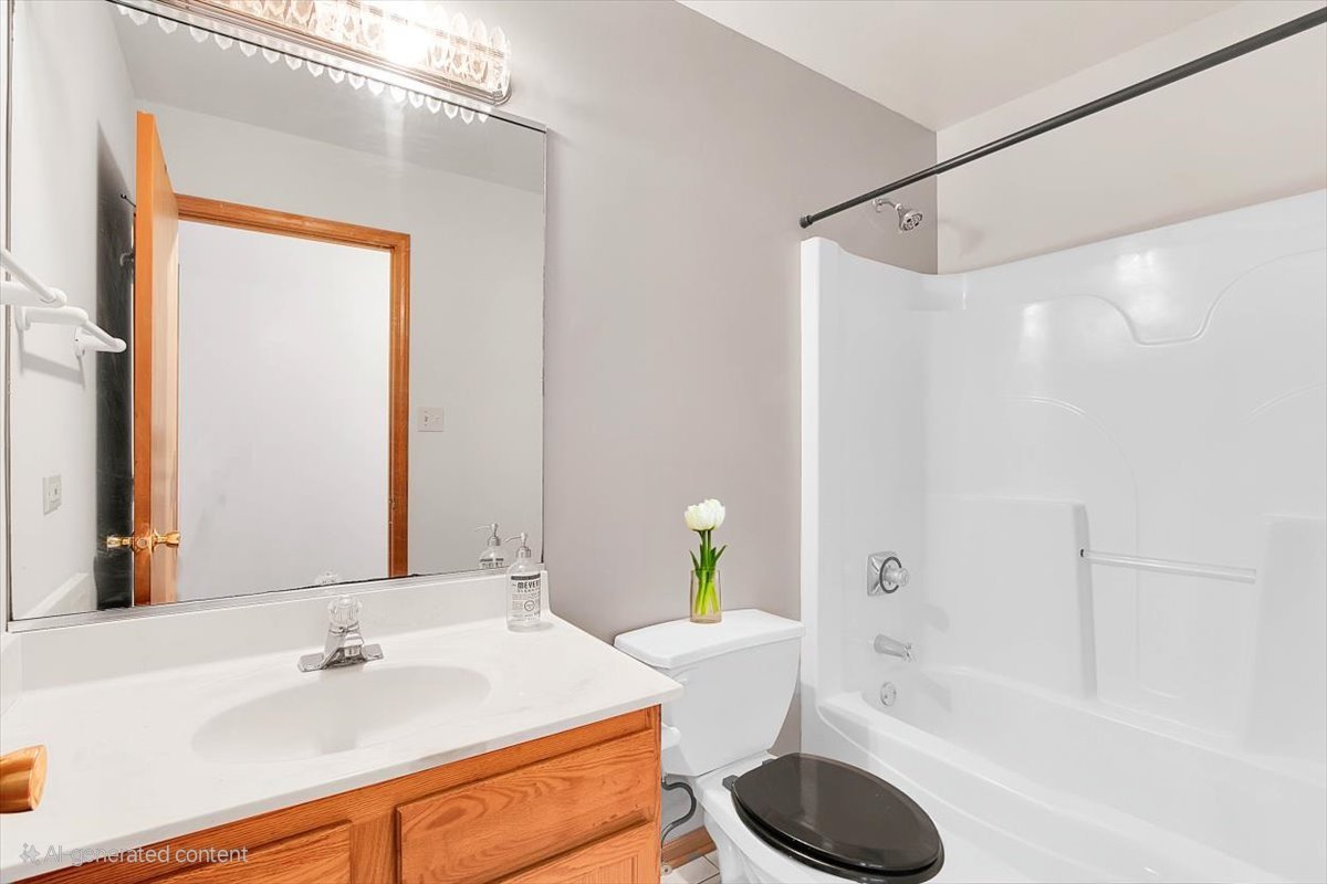 663 Primrose Lane Matteson, IL 60443 - Photo 13 of 32 a bathroom with a sink and a bathtub