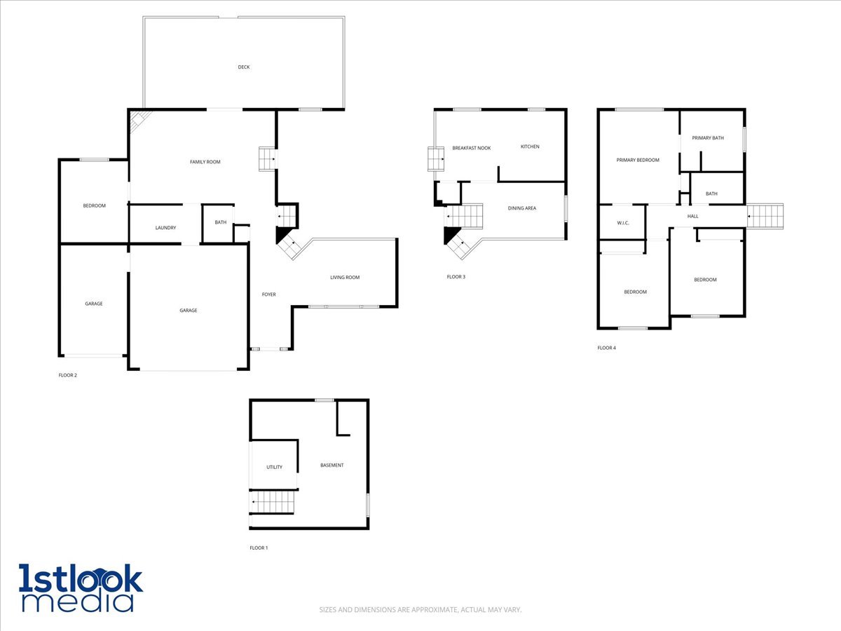 663 Primrose Lane Matteson, IL 60443 - Photo 32 of 32 a picture of floor plan