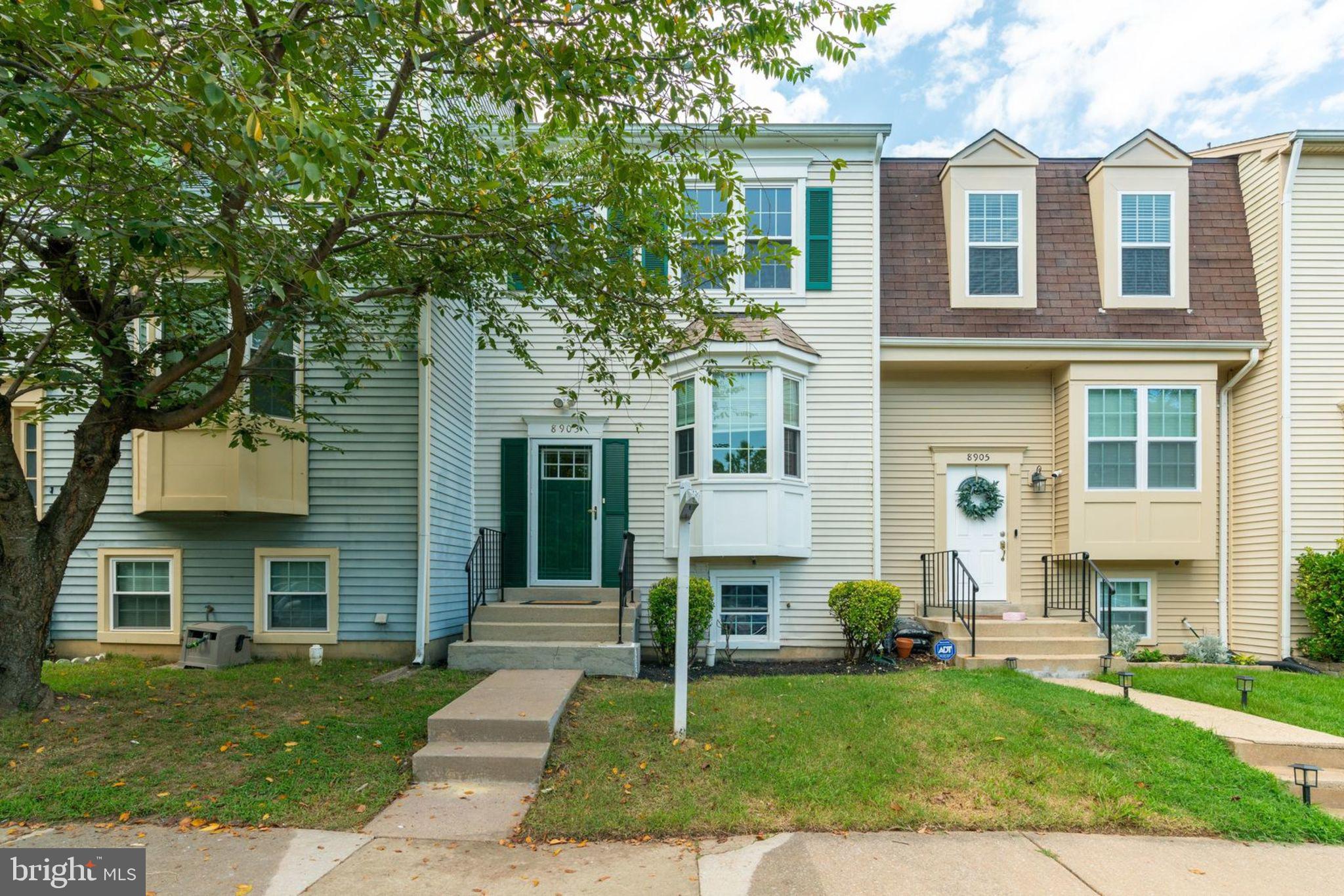 8903 Waites Way Lorton, VA 22079 - Photo 1 of 44 Front of the 3 finished level townhome.