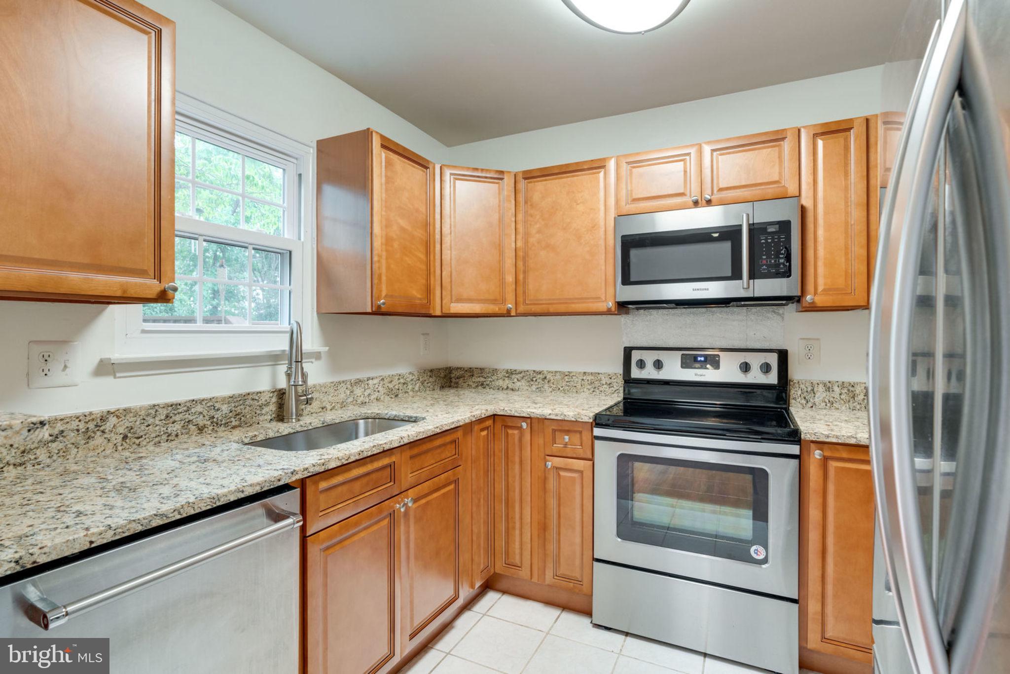 8903 Waites Way Lorton, VA 22079 - Photo 13 of 44 Close View of kitchen New Cabinets & Counter Tops