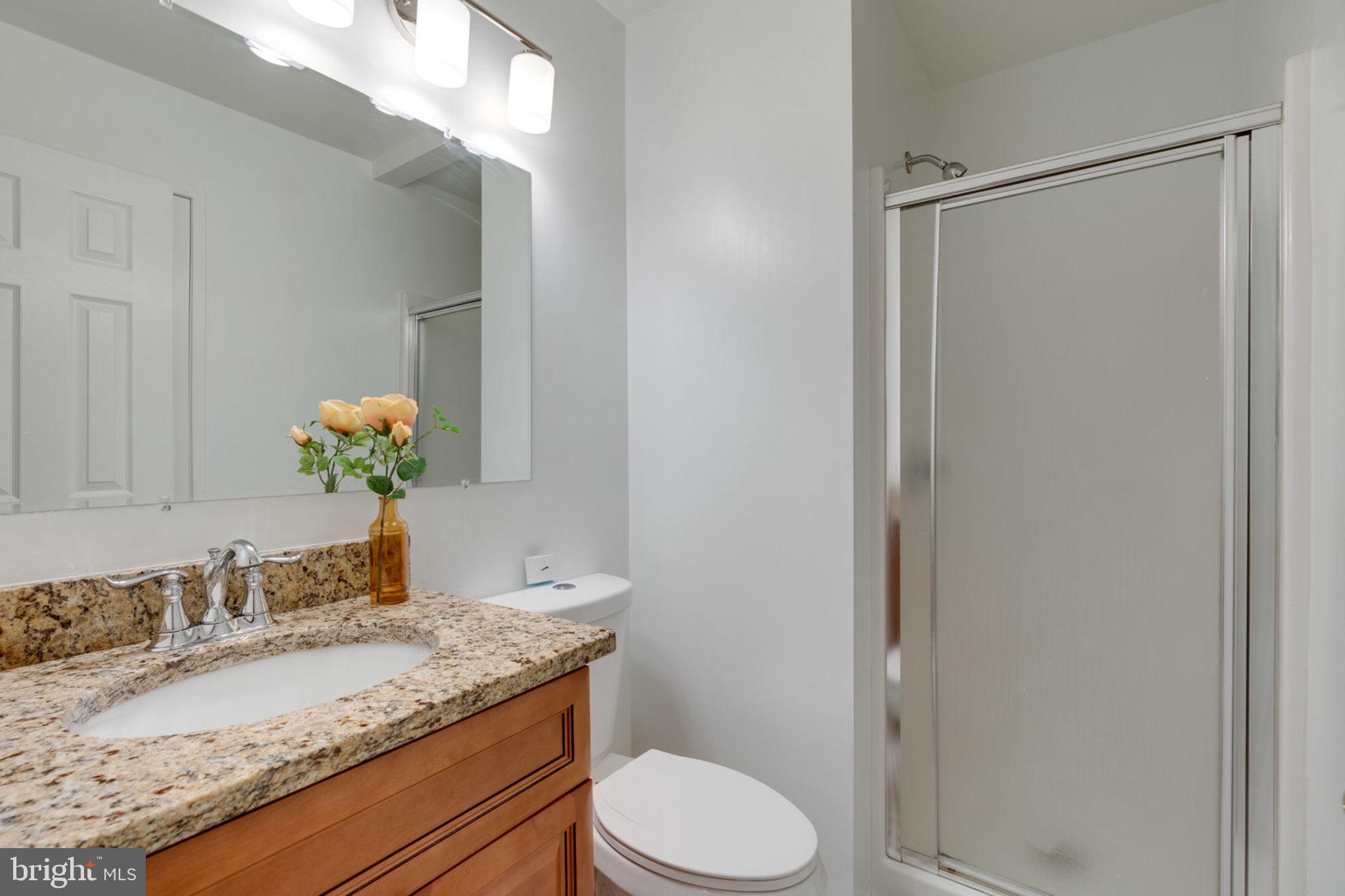 8903 Waites Way Lorton, VA 22079 - Photo 32 of 44 Lower Level Updated Full Bath with new Vanity.