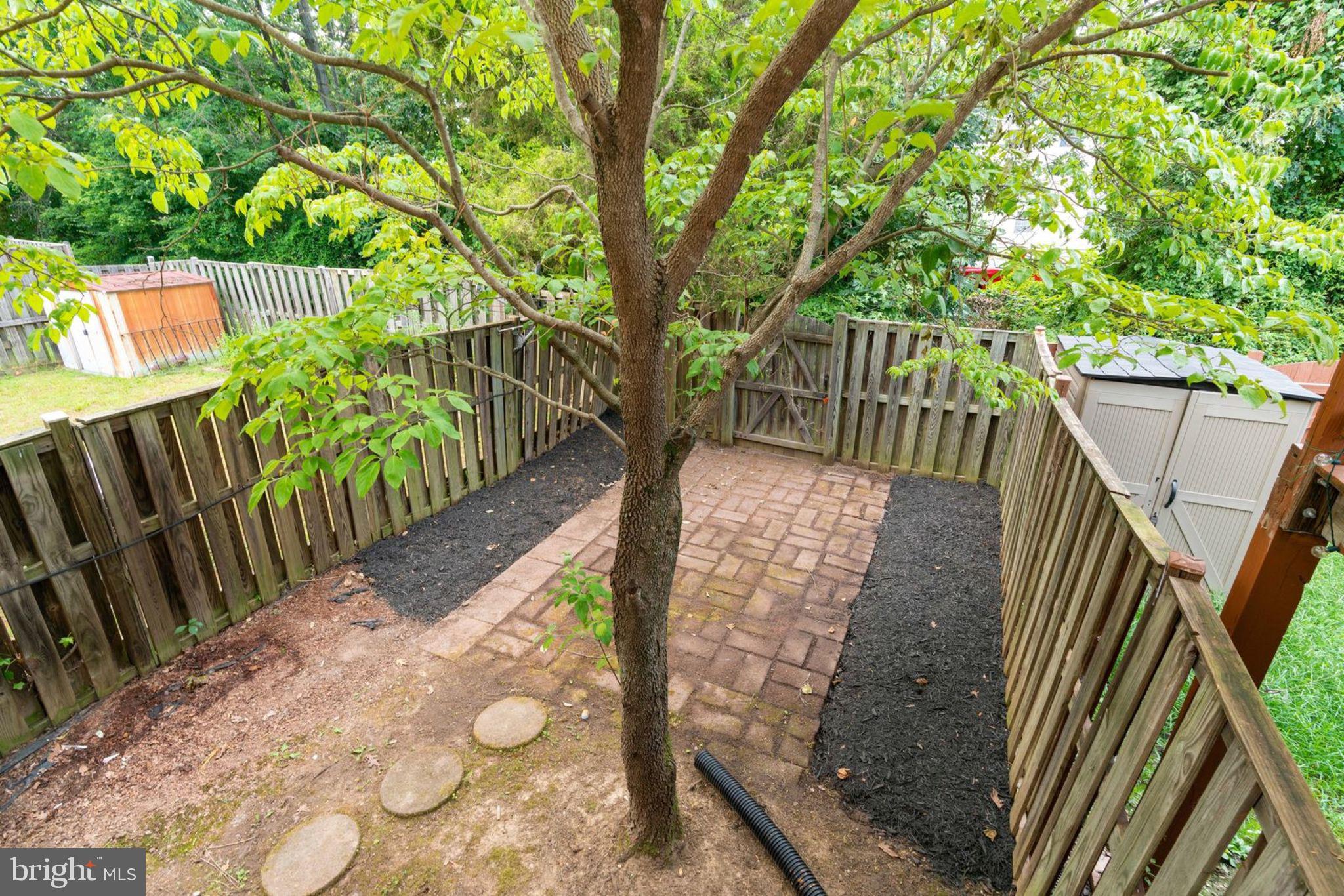 8903 Waites Way Lorton, VA 22079 - Photo 37 of 44 Land Scaped Back Yard.