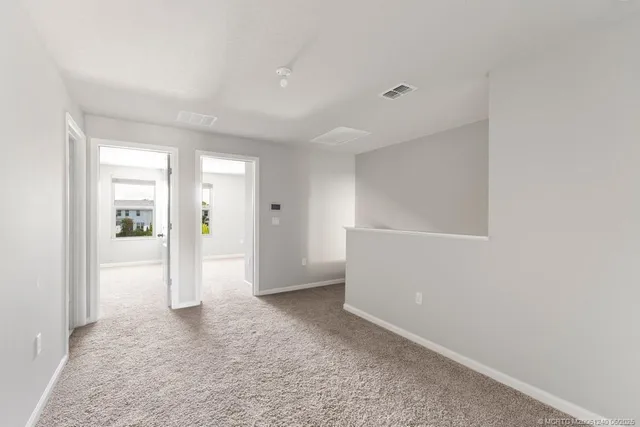 a view of a big room with closet area