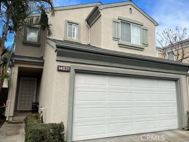 a view of a house entryway