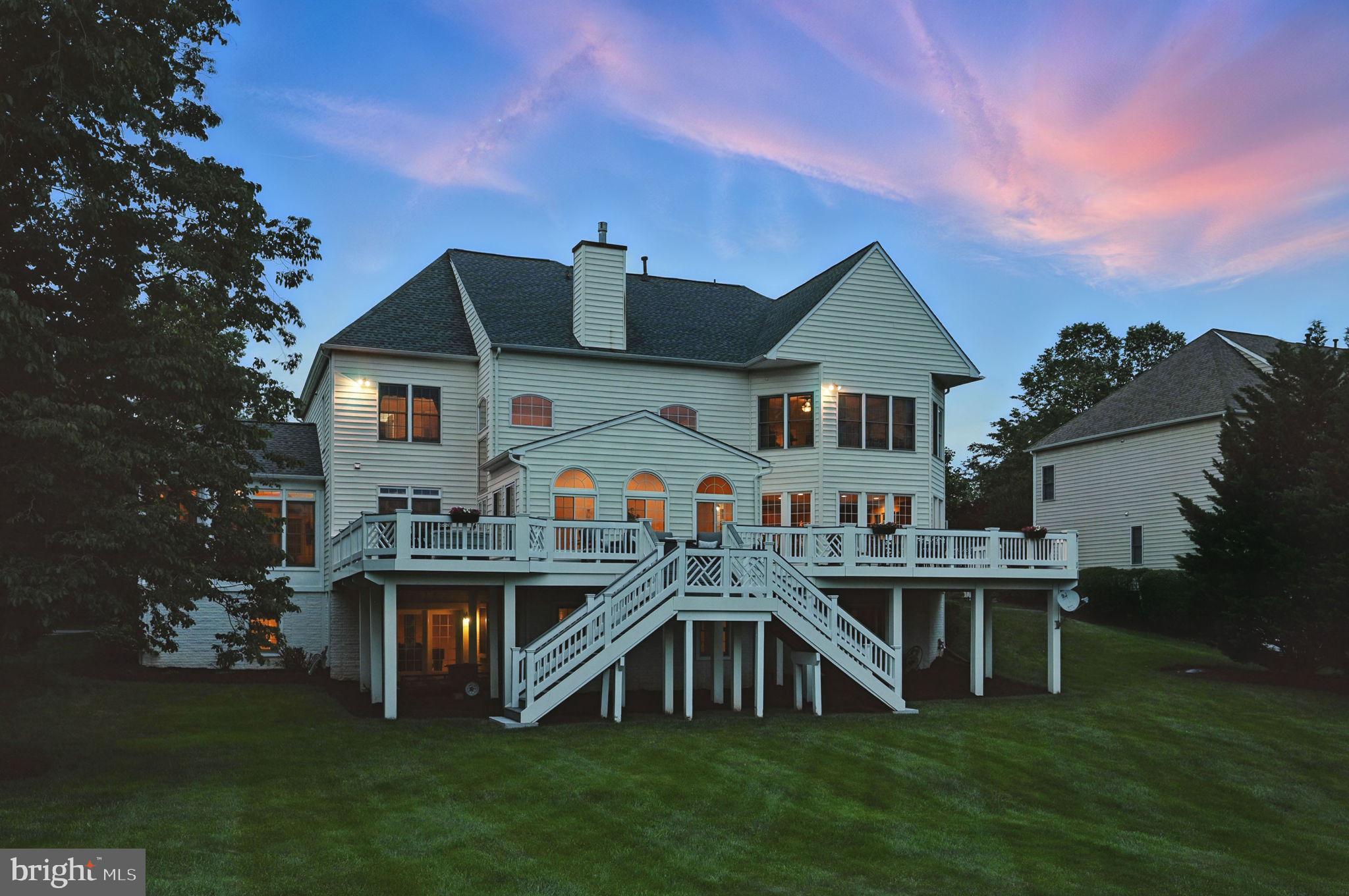 40755 Lenah Run Circle Aldie, VA 20105 - Photo 36 of 37 a front view of house with yard and seating area