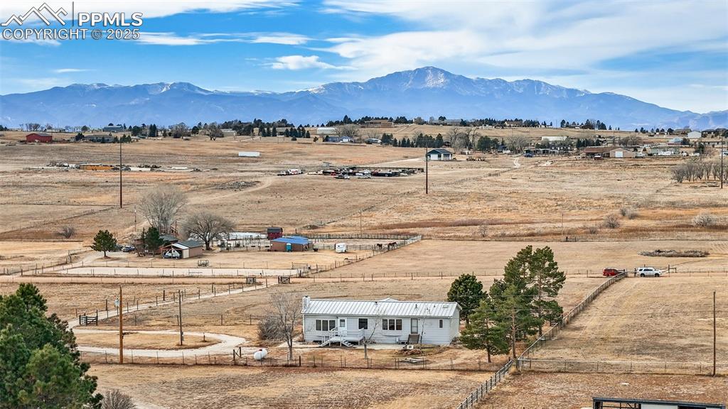 5915 West Condor Road Peyton, CO 80831 - Photo 2 of 50 Beautiful Pikes Peak views