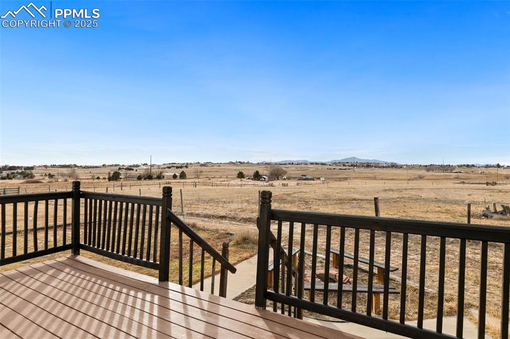5915 West Condor Road Peyton, CO 80831 - Photo 49 of 50 Amazing Pikes Peak view from the front deck!