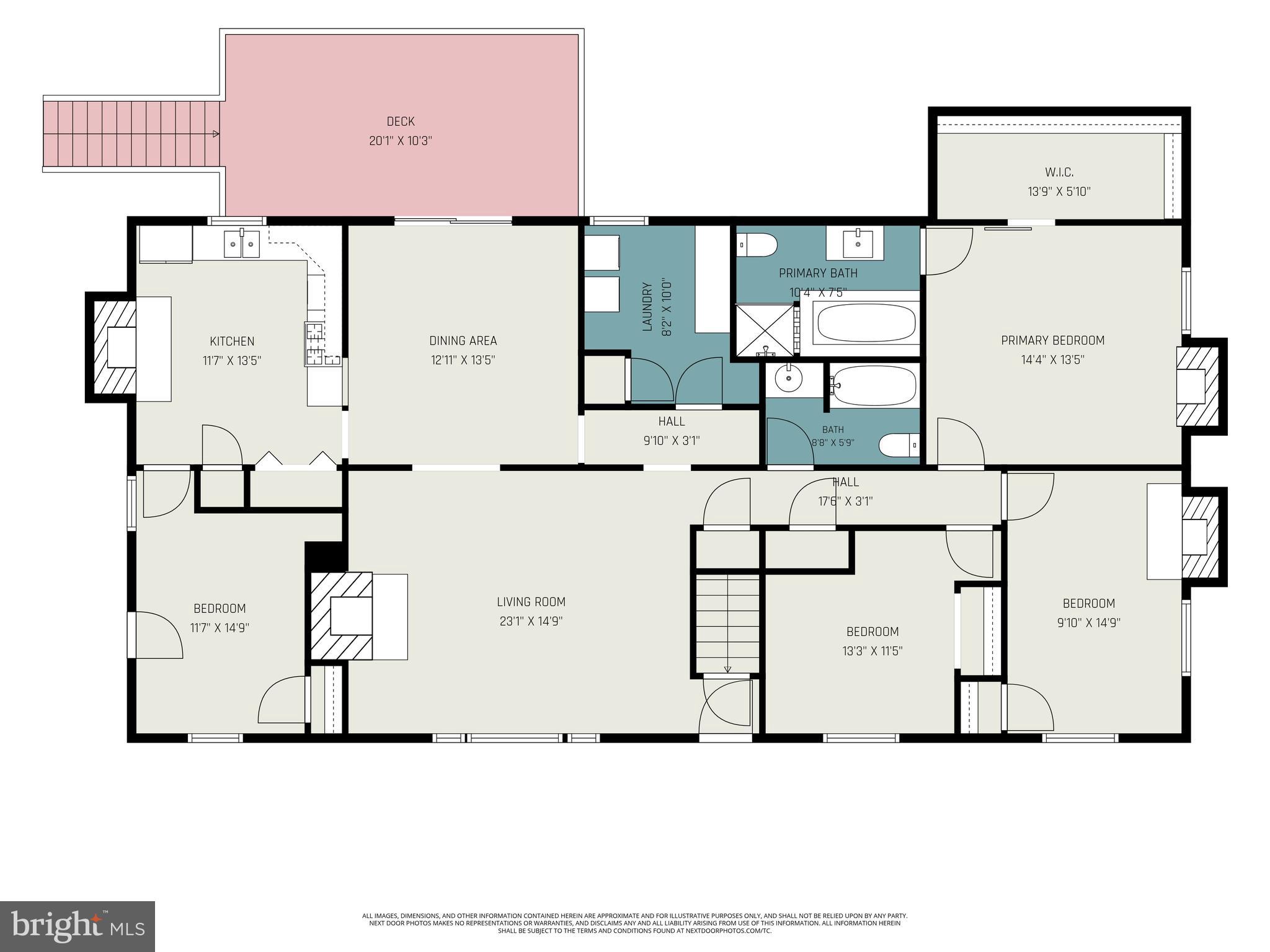 10224 Mill Pond Road Spotsylvania, VA 22551 - Photo 51 of 52 Main Level Floor Plan