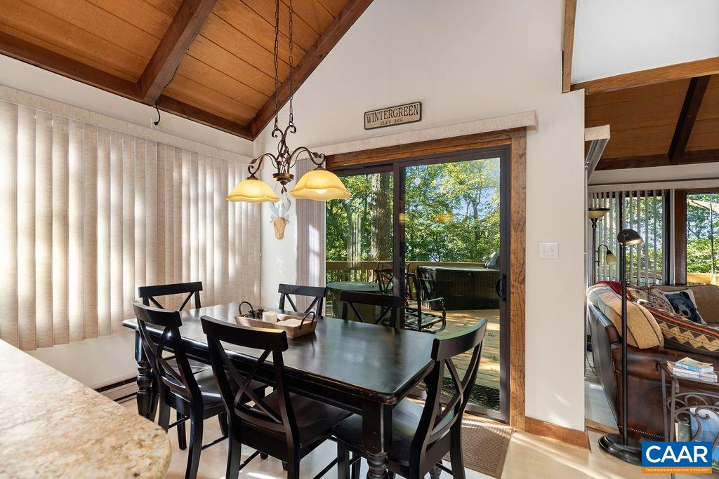 15 Shagbark Lane Roseland, VA 22967 - Photo 16 of 41 a view of a dining room with furniture window and outside view