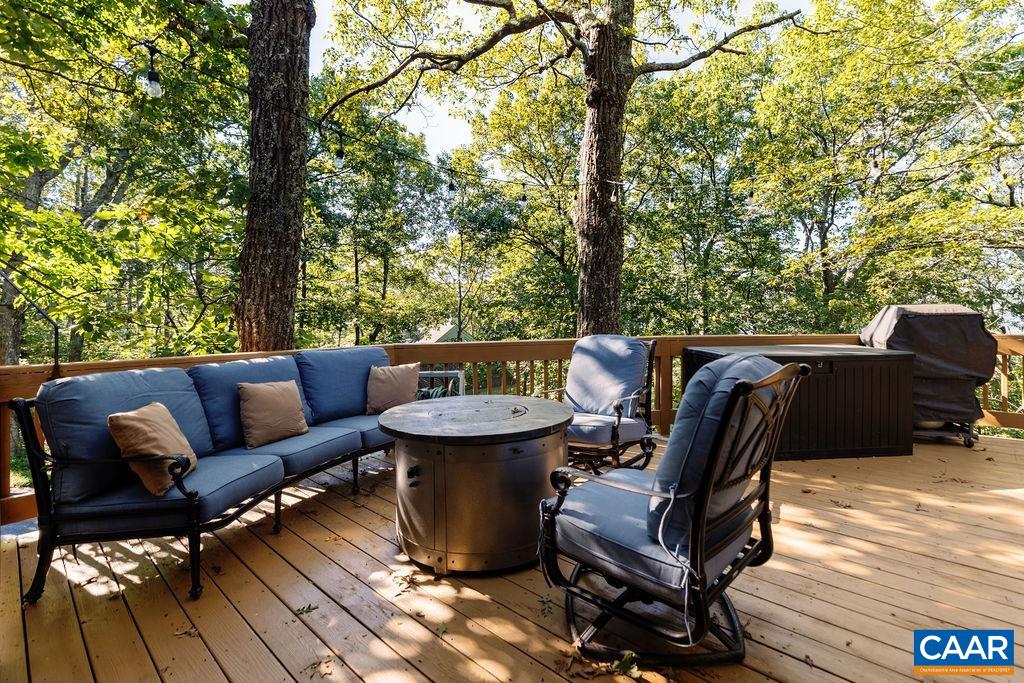 15 Shagbark Lane Roseland, VA 22967 - Photo 18 of 41 a view of a roof deck with furniture