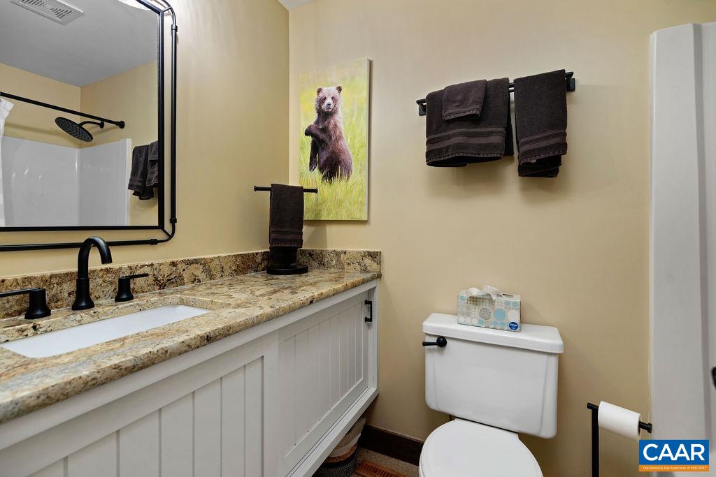 15 Shagbark Lane Roseland, VA 22967 - Photo 25 of 41 a bathroom with a toilet sink and mirror