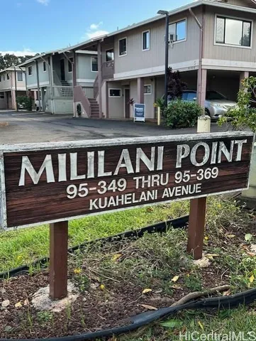 a view of a sign board