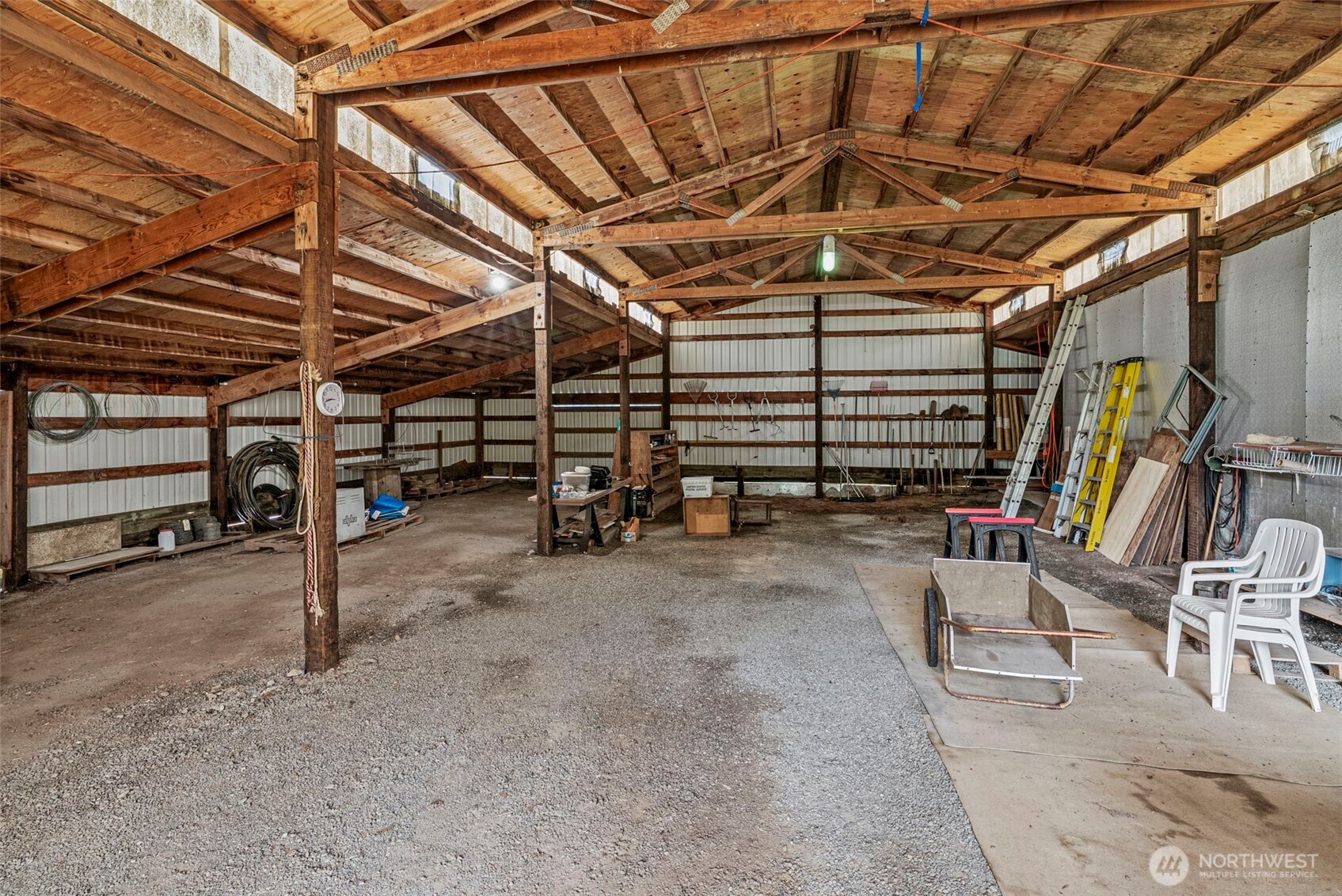 301 Henriot Road Toledo, WA 98591 - Photo 8 of 31 a view of a room with gym equipment