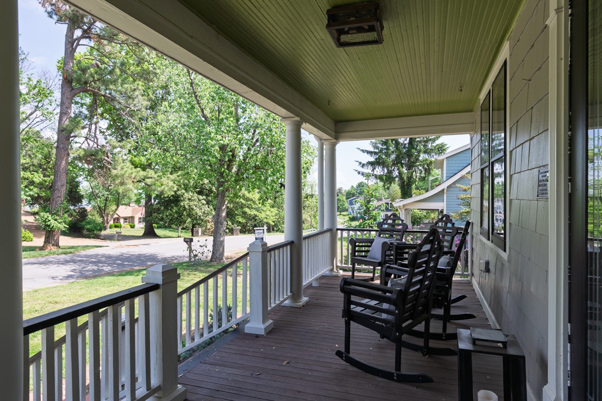 1300 Riverside Road Old Hickory, TN 37138 - Photo 3 of 40 a view of a porch with furniture and wooden deck