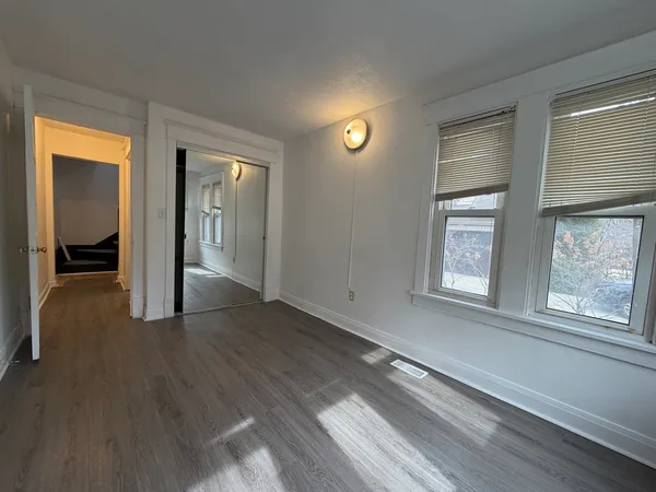 a view of livingroom with furniture and window