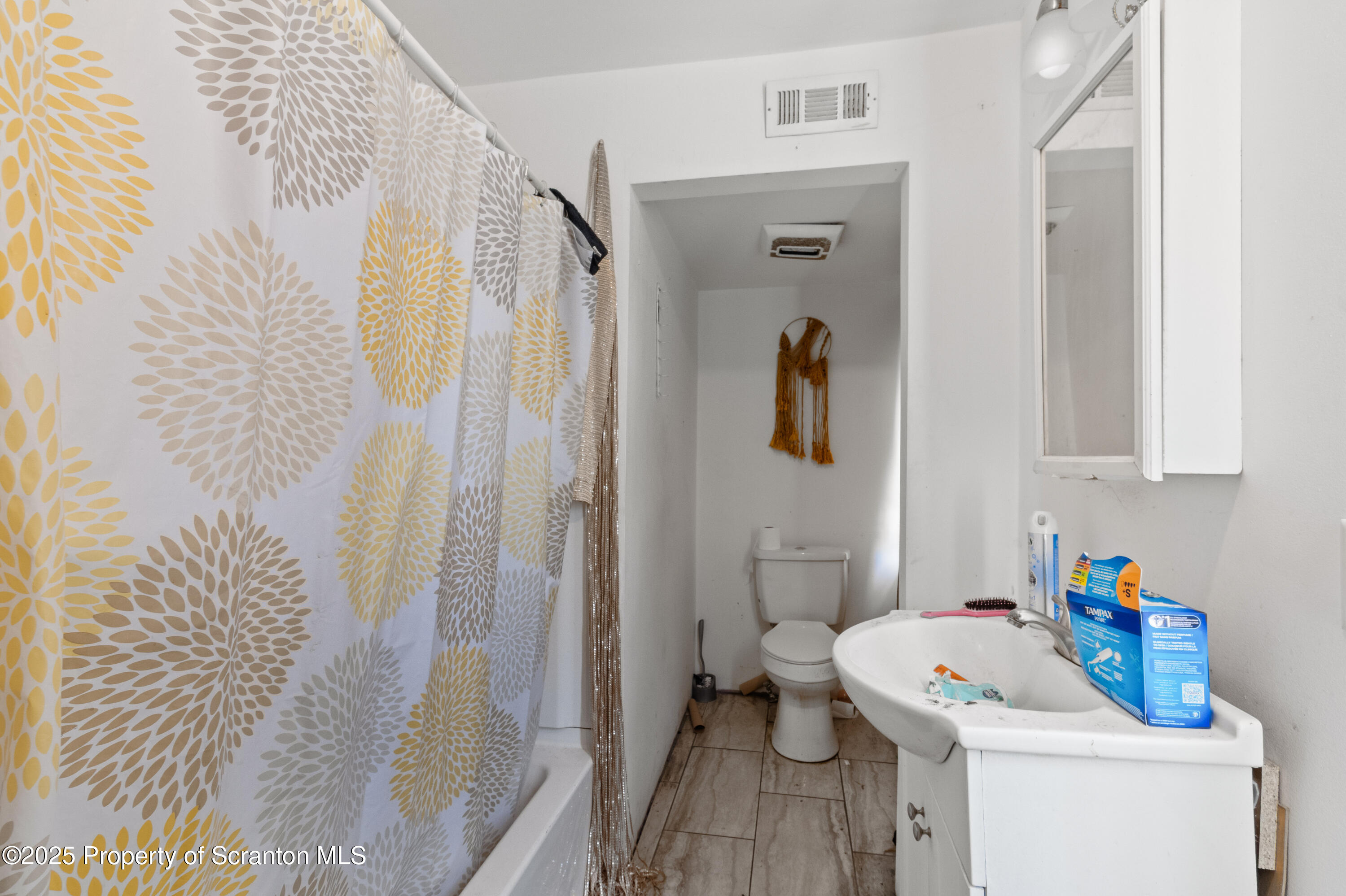 613 East Locust Street Scranton, PA 18505 - Photo 19 of 20 a bathroom with a sink toilet and shower
