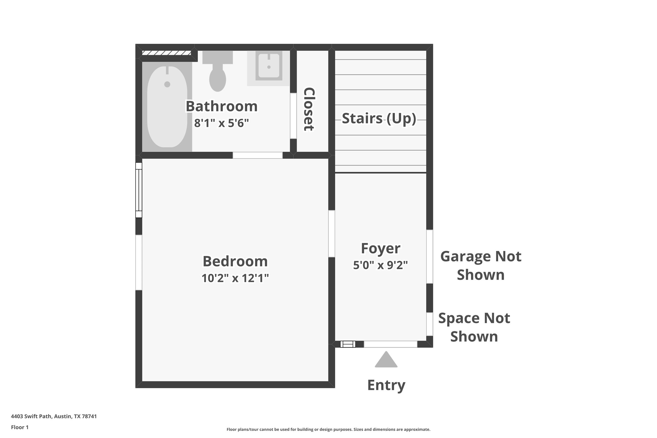 4403 Swift Path Austin, TX 78741 - Photo 29 of 32 Floor plan