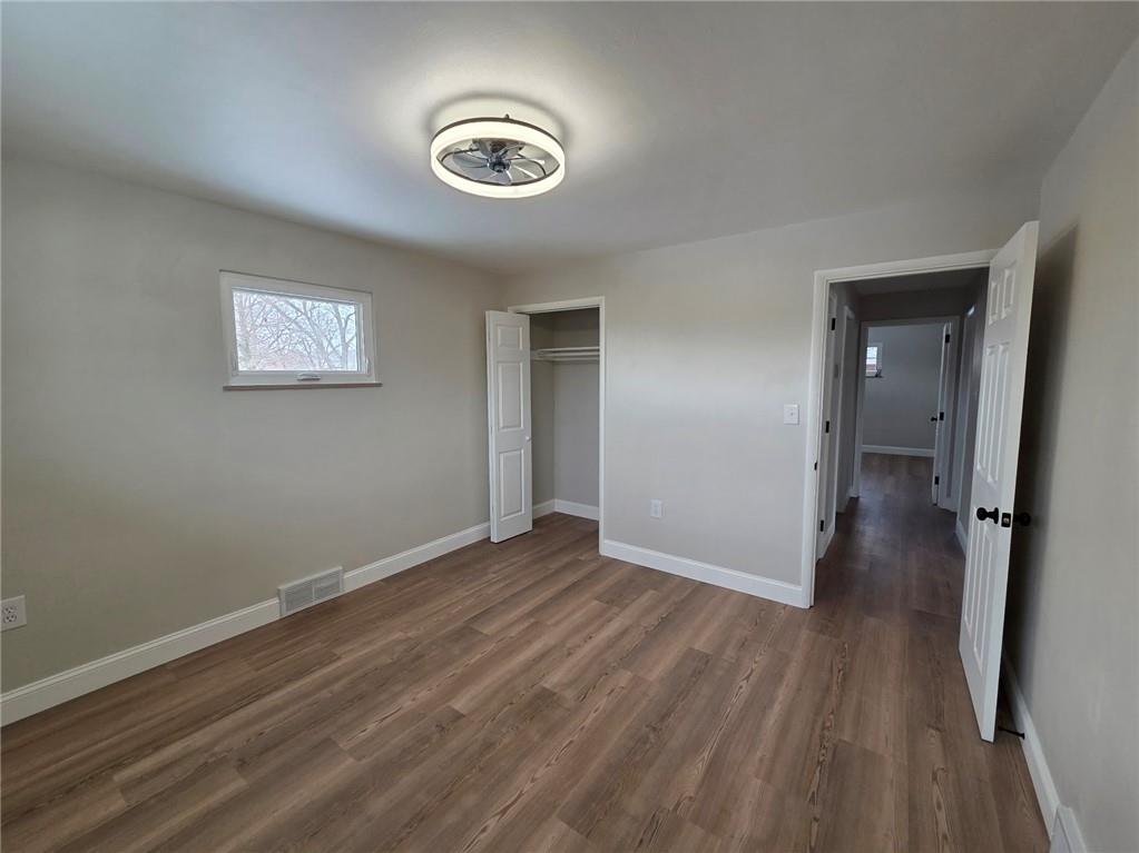 265 North Duffy Road Butler, PA 16001 - Photo 19 of 41 a view of an empty room with wooden floor