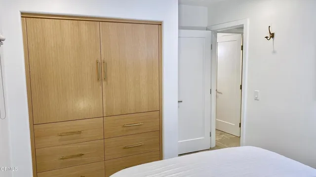 a view of painting on the wall