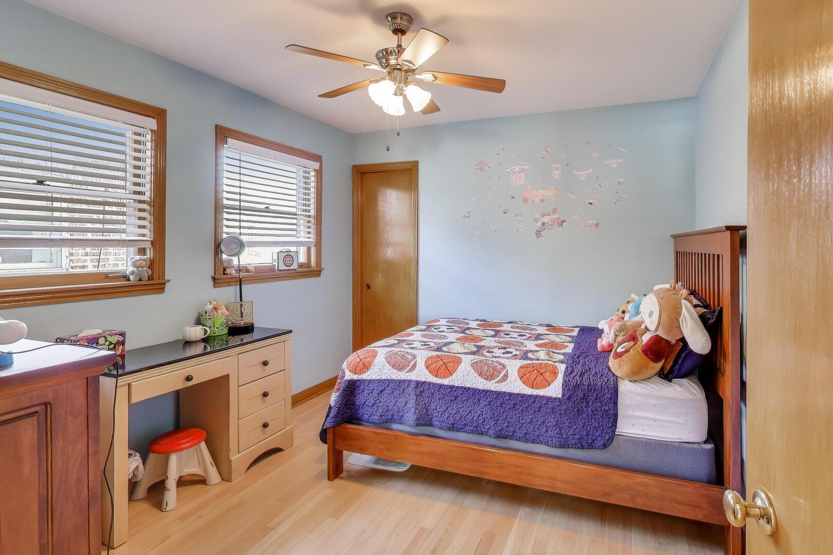 Undisclosed Address Chicago, IL 60655 - Photo 17 of 25 a bedroom with a bed and window