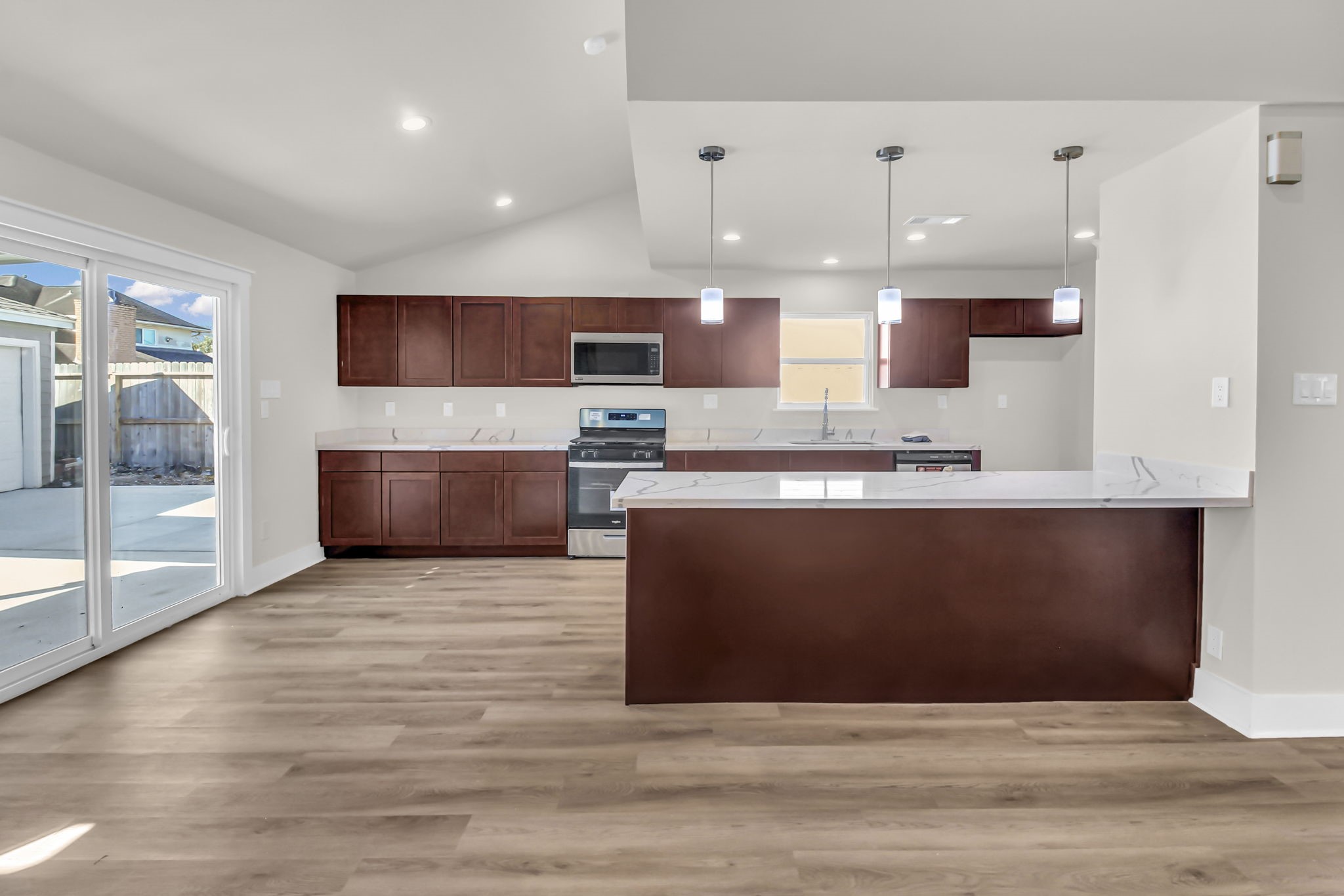 11630 Sagewillow Lane Houston, TX 77089 - Photo 4 of 25 a view of kitchen with stainless steel appliances cabinets