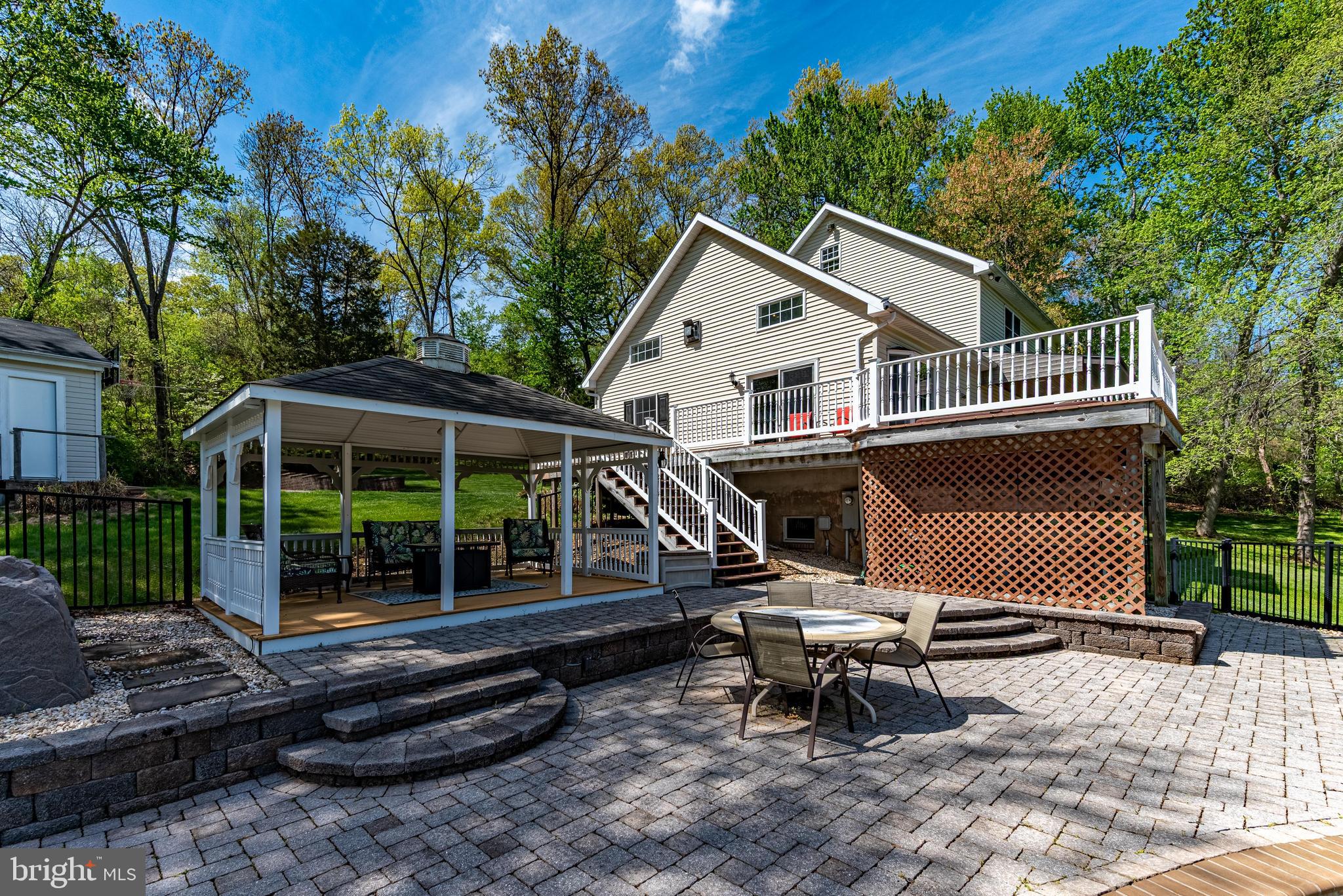 20413 Gore Mill Road Freeland, MD 21053 - Photo 19 of 35 a view of a house with backyard porch and sitting area
