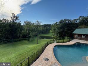 20413 Gore Mill Road Freeland, MD 21053 - Photo 3 of 6 Overlooking the pool towards the pond